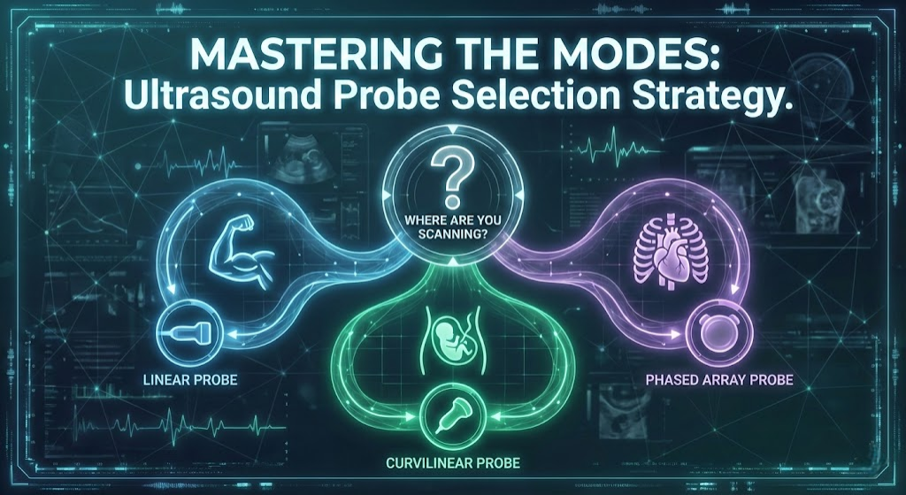 Ultrasound Transducer Technology: A Technical Comparison of Linear, Curvilinear, and Phased Array Probes